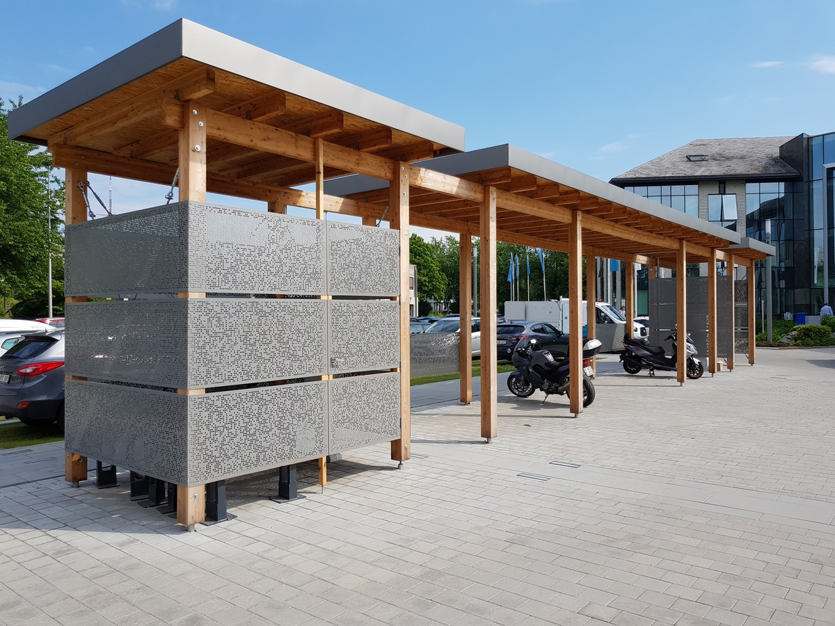 Abri velo CODEX par Dampere