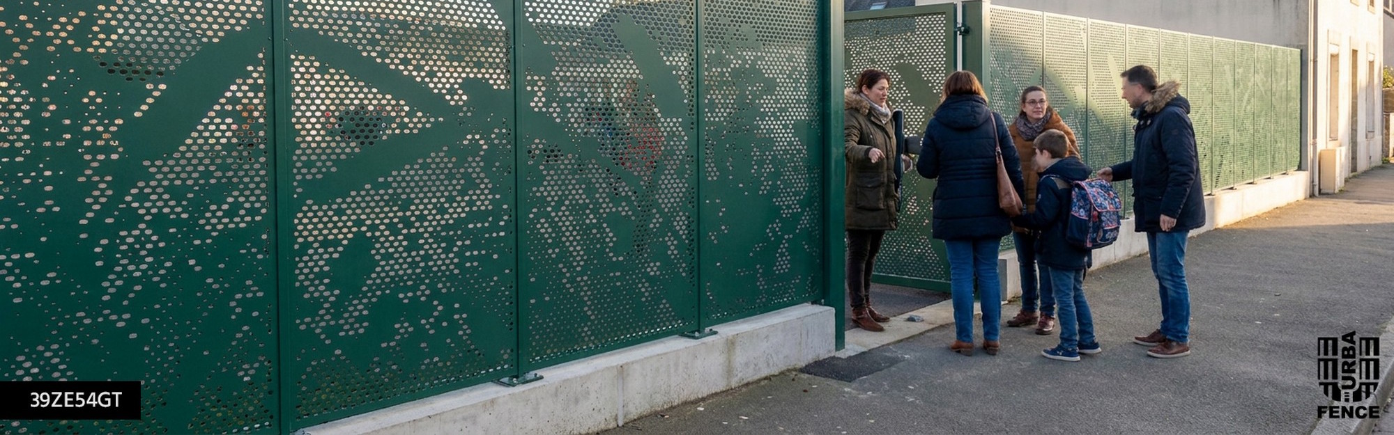 Clôture d’école maternelle et élémentaire